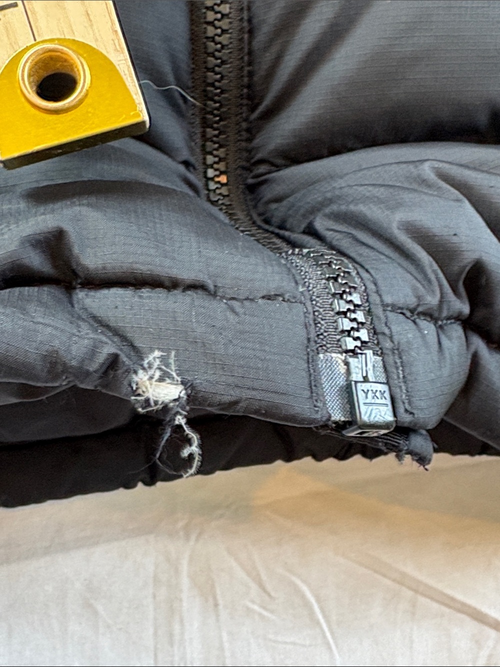 North Face Nuptse Black Insulated 700 Down Jacket Women’s XS - Picture 13 of 16